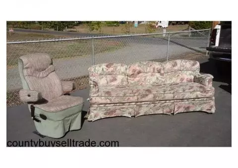 Rv recliner/sofa bed