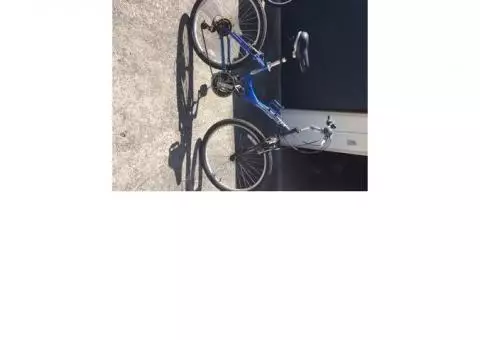 Two Bikes & Yamaha Bike Rack