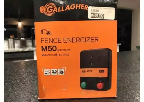 Electric Fencer-Used only once